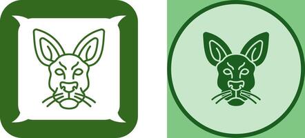 Kangaroo Icon Design vector