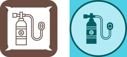 Oxygen Tank Icon Design vector