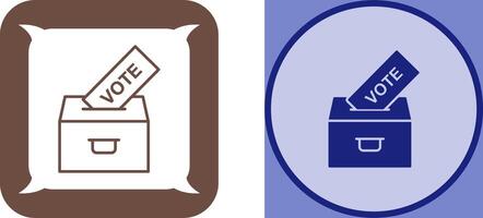 Casting Vote Icon Design vector