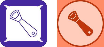 Bottle Opener Icon Design vector