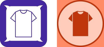 Plain T Shirt Icon Design vector