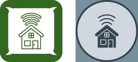 Smart House Icon Design vector