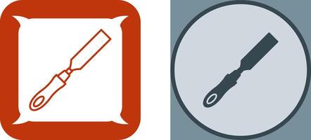 Chisel Icon Design vector