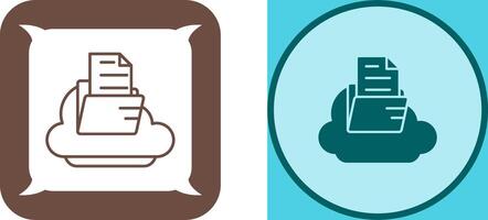 Cloud Icon Design vector