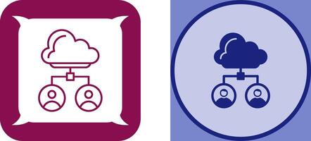 Cloud Icon Design vector