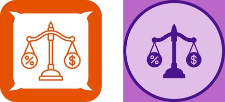 Scale Icon Design vector