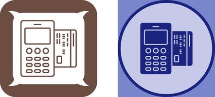 Card Machine Icon Design vector