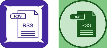RSS Icon Design vector