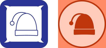 Christmas Cap Icon Design vector