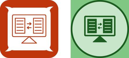 File Sharing Icon Design vector