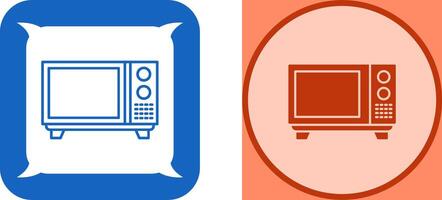 Microwave Icon Design vector