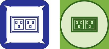 Socket Icon Design vector