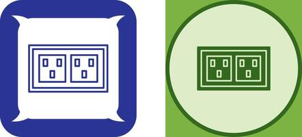 Socket Icon Design vector