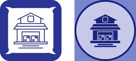 Warehouse Icon Design vector