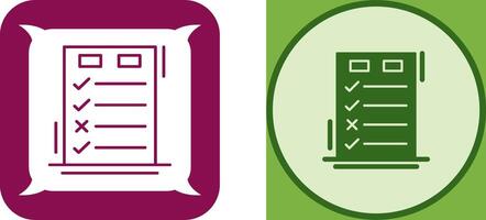 Today to Done CheckList Icon Design vector