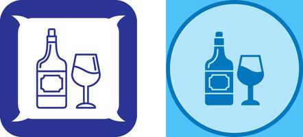 vino icono diseño vector