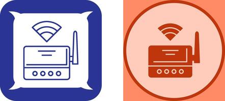 Wifi Router Icon Design vector