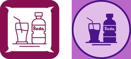 soda icono diseño vector