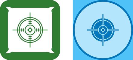 Aim Icon Design vector