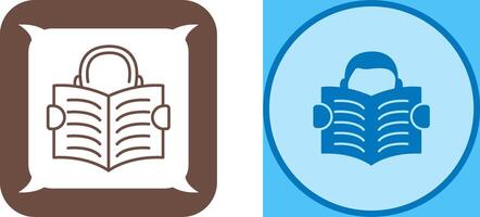 Reading Icon Design vector