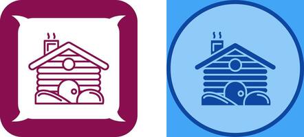 Cabin Icon Design vector