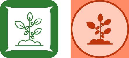 Sprout Icon Design vector