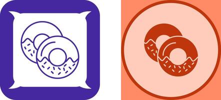 Doughnut Icon Design vector
