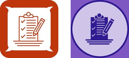 Check List Icon Design vector