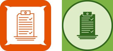Check List Icon Design vector