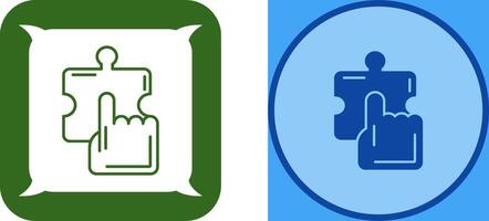 Quick Selection Icon Design vector