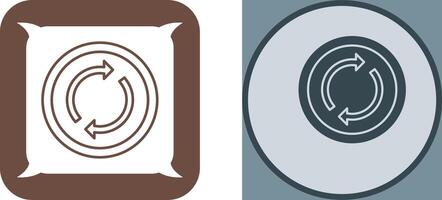 Loop Icon Design vector