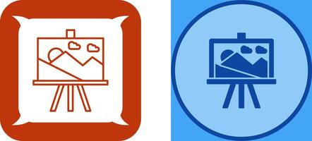 Canvas Icon Design vector