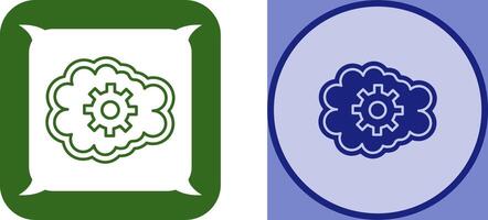 Mental Control Icon Design vector