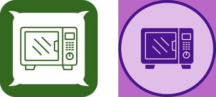 Microwave Icon Design vector