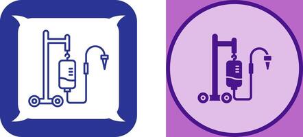 Intravenous Icon Design vector