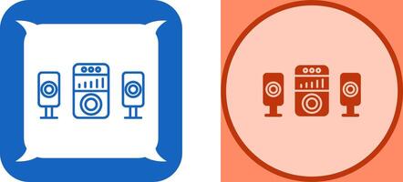 Sound System Icon Design vector