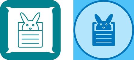 Bunny Icon Design vector