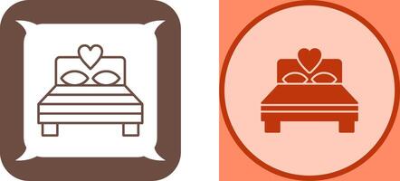 Bedroom Icon Design vector