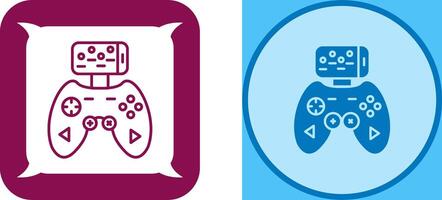 juego controlador icono diseño vector