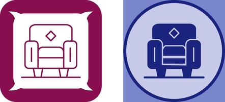 Armchair Icon Design vector