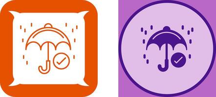 Keep Dry Icon Design vector