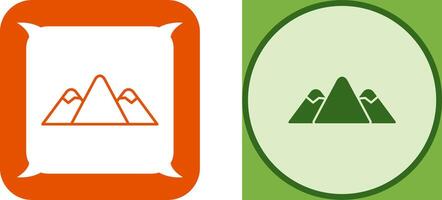 Mountain Icon Design vector