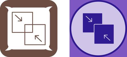 Combine Icon Design vector