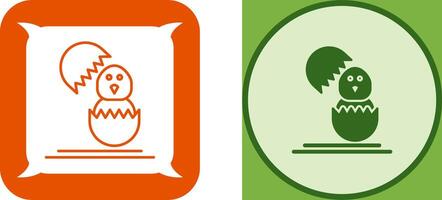 Chick Icon Design vector
