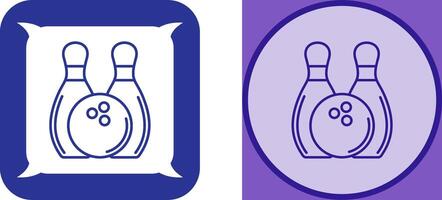 Bowling Icon Design vector