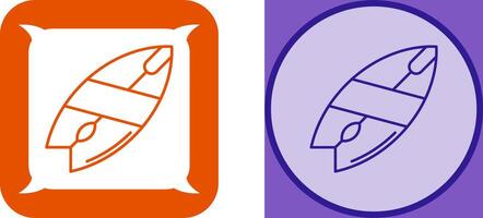 Surfboard Icon Design vector