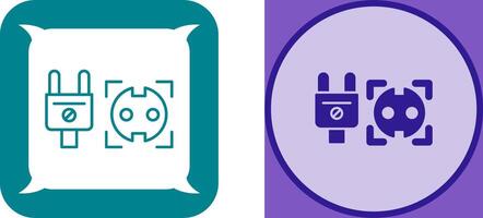 Socket Icon Design vector