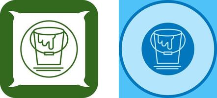 Paint Bucket Icon Design vector