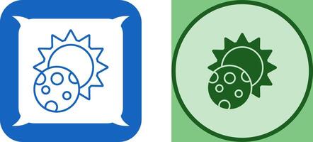 Eclipse Icon Design vector