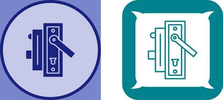 Door Handle Icon Design vector